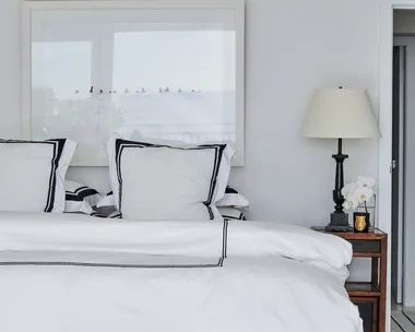 How to turn a small bedroom into a grand guest suite