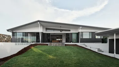 Shot of the front of a house