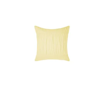 Layla Lemon European pillowcase, Linen House