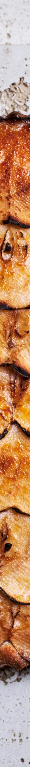 Scorched apple tart
