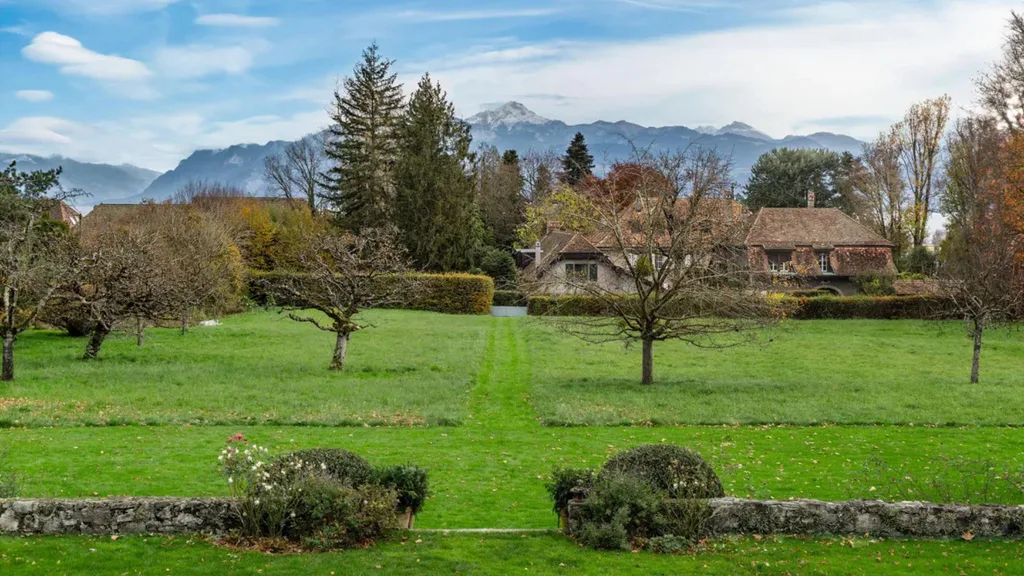 Audrey Hepburn's Vaud Switzerland home. 