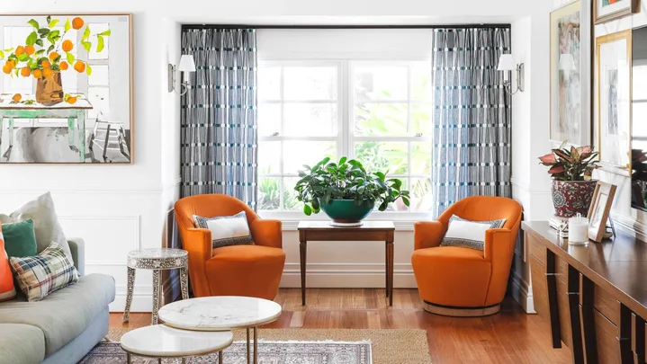 colourful-dream-home-brisbane-living-room-velvet-swivel-tub-chairs