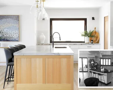 A fresh black-and-white palette perfected this home renovation