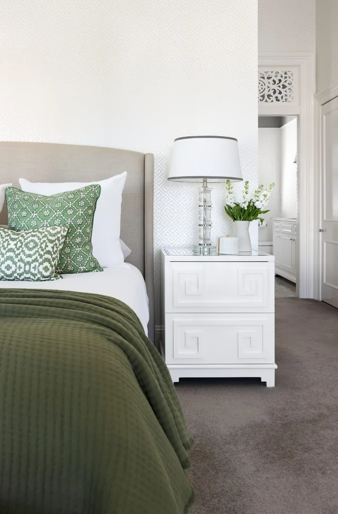 the bedroom inside a historical Brisbane home.