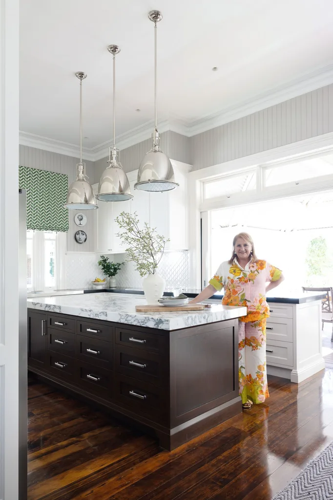 The kitchen inside a historical Brisbane home.