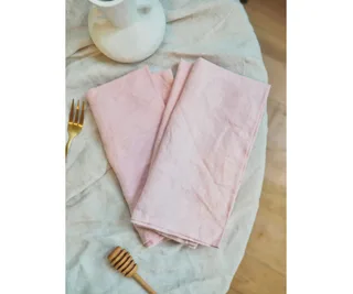 Linen napkin in Blush Pink, TSL Co
