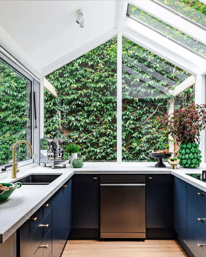 Window splashback in South Melbourne terrace.