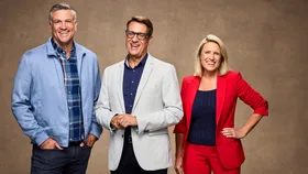 Selling Houses Australia Season 17 Hosts Andrew Winter Wendy Moore and Dennis Scott