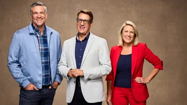Selling Houses Australia Season 17 Hosts Andrew Winter Wendy Moore and Dennis Scott