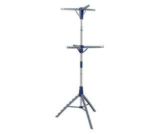 Two-tier tripod chrome steel drying rack, Olola Living